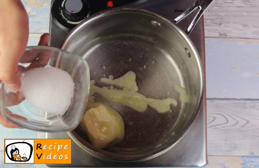 Profiteroles recipe, how to make Profiteroles step 1