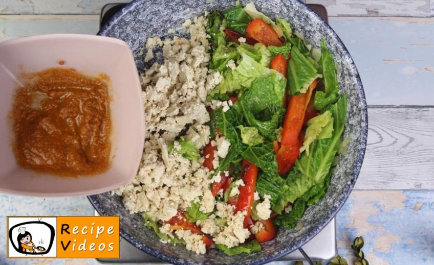 Vegetable Tofu recipe, how to make Vegetable Tofu step 5